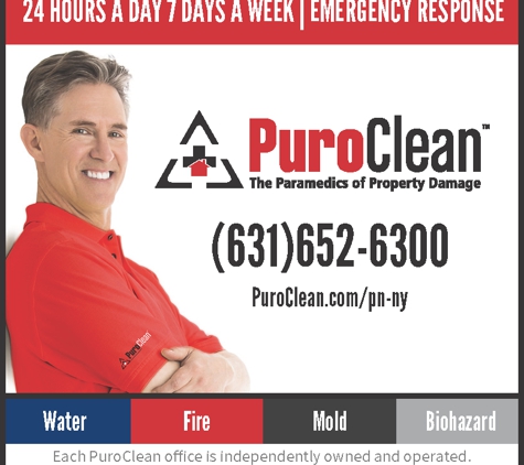 Puroclean of Smithtown - Ronkonkoma, NY. When a disaster hits your home or business, call the experts at PuroClean of Smithtown. We work diligently with both you and insurance agent