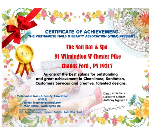 The Nail Bar & Spa - Chadds Ford, PA