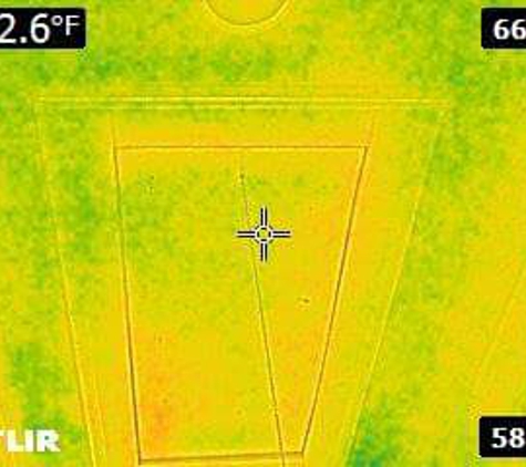 Happy Home Insulation - Mobile, AL. Attic tent- see the infrared difference, it works, a comfort difference you can feel