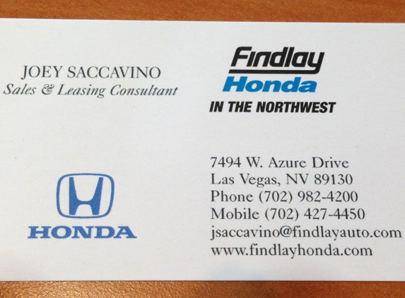 Findlay Honda - Las Vegas, NV