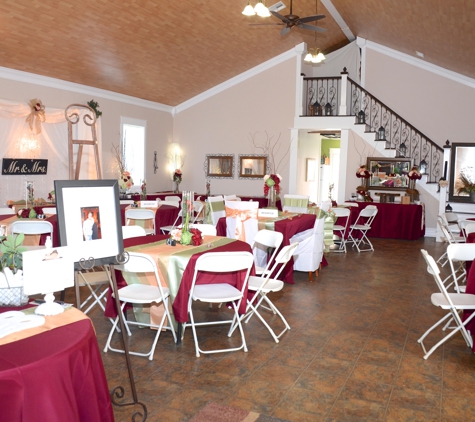 Hidden Chapel At Acadiana Acres - Alexander, AR. Inside Reception Area-holds 80 guests