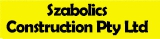 Szabolics Construction Pty Ltd - Excavation & Earthmoving Contractors