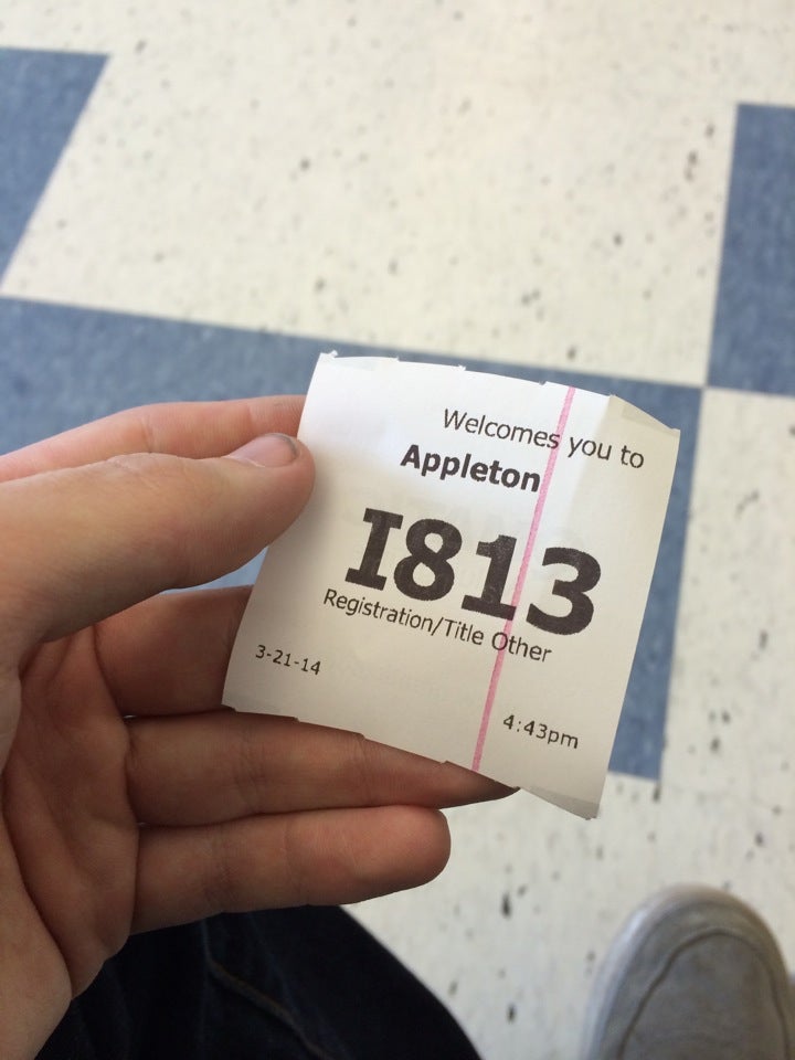 Wisconsin DMV - Appleton, WI 54914