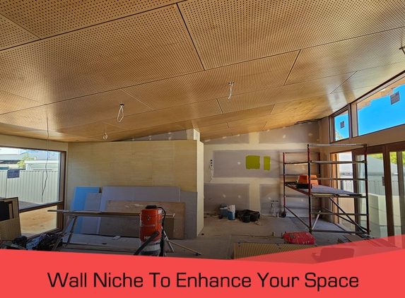 Alexander Ceilings - Nailsworth, SA. Wall Niche To Enhance Your Space