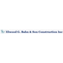 Elwood G. Bahn & Son Construction Inc - Home Builders