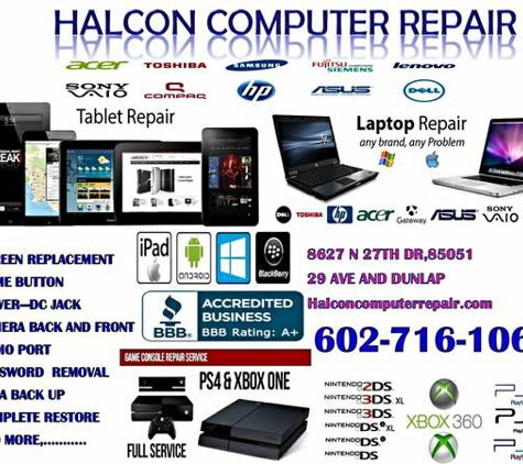 Halcon Computer Repair - Phoenix, AZ