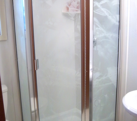 Best Fit Bath - Spokane, WA. Beautiful corner shower with glazed glass.