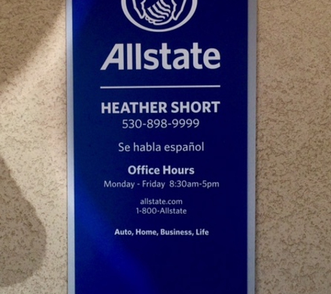 Allstate Insurance: Heather Short - Chico, CA