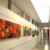 The Richard E. Peeler Art Center gallery