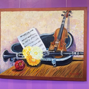 Gentry Music & Arts - Saint George, UT. Painting by Carmen Gentry in our gallery