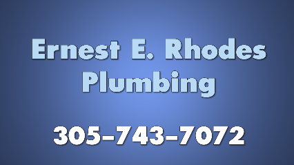 Ernest E Rhodes Plumbing - Plumbing-Drain & Sewer Cleaning