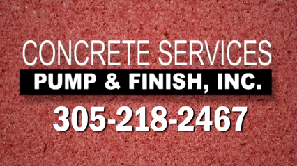 Concrete Services Pump and Finishing