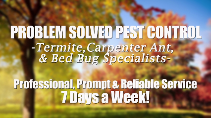 Problem Solved Pest Control - Pest Control Services