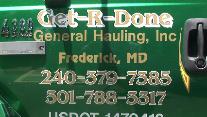 Get  R Done General Hauling - Frederick, MD
